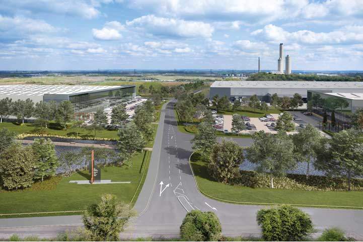 Didcot Quarter where 120,000 and 190,000 sq ft is under construction