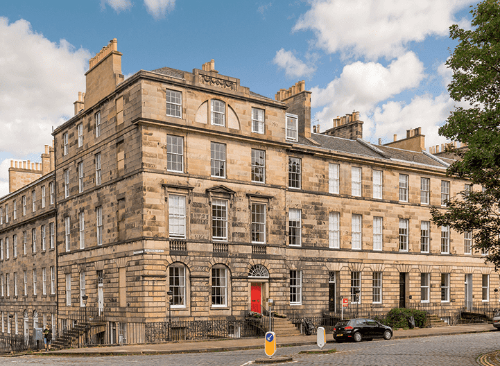 The prime market in Edinburgh is at a 10-year high