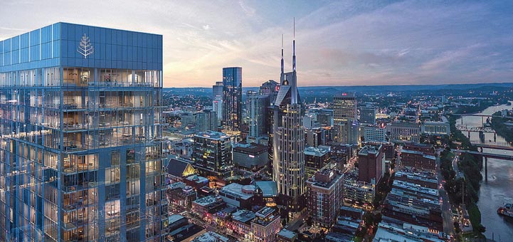 Four Seasons Private Residences Nashville, Developed by Congress Group and Aecom Capital
