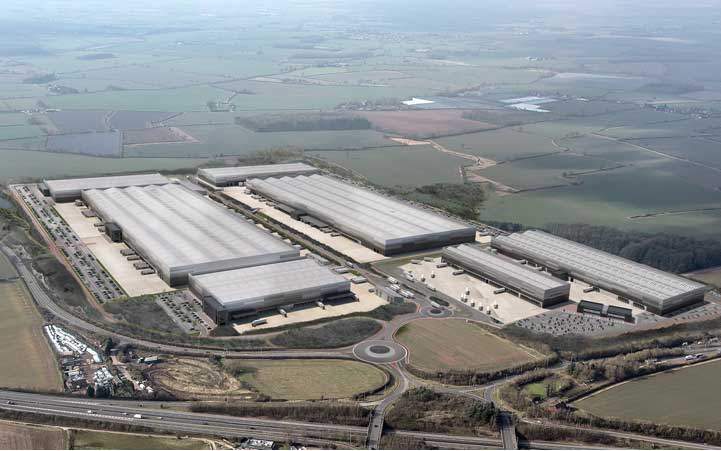 IM Properties Mercia Park where Jaguar Land Rover has signed a lease for a 2.94m sq ft campus – the largest single occupier deal in UK history