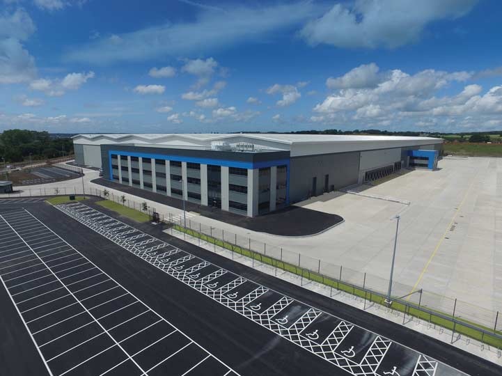 525 Haydock where Bericote have delivered 523,500 sq ft