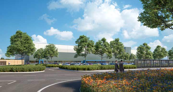 Redditch Gateway where a 366,000 sq ft BTS deal has been signed